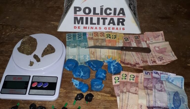 Polícia Militar realiza a prisão de seis suspeitos pelo crime de Tráfico de Drogas e apreende entorpecentes na cidade de Monte Alegre de Minas