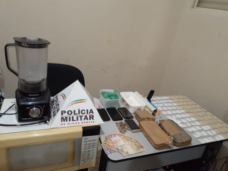 Polícia Militar fecha laboratório de refino de droga em Ituiutaba; um homem de 56 anos foi preso e mais de 2,5 quilos de cocaína foram apreendidos