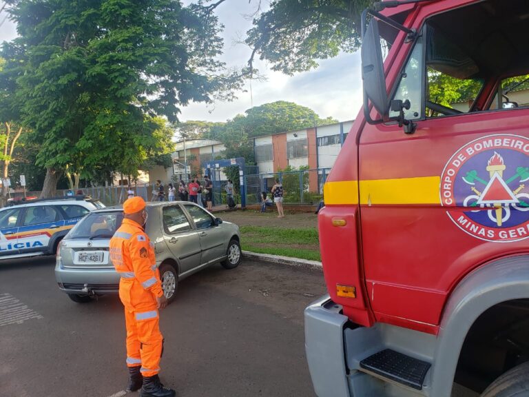CBMMG realiza estratégia de prevenção nos locais de aplicação de prova no segundo dia do ENEM em Ituiutaba