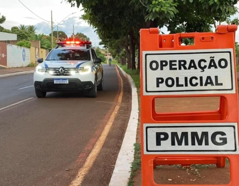 54º BPM orienta populares em Ituiutaba durante Operação Covid-19