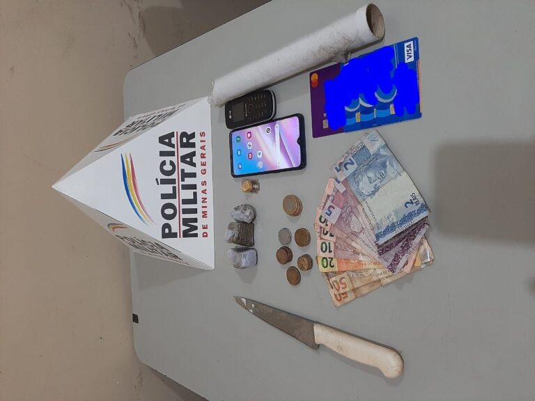 Traficante de drogas é preso pela PMMG no Bairro Bela Vista, em Ituiutaba