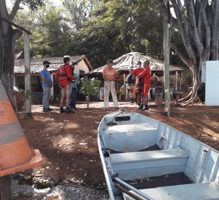 Corpo de idoso vítima de afogamento no Rio Paranaíba é encontrado