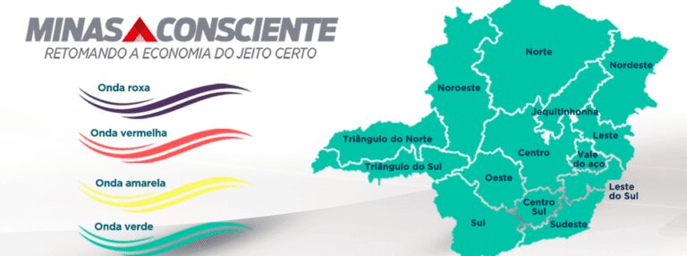 Minas Gerais poderá avançar 100% para a onda verde do plano Minas Consciente neste sábado (11)