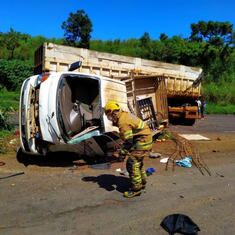 Acidente no anel viário em Uberlândia faz vítima com traumatismo craniano