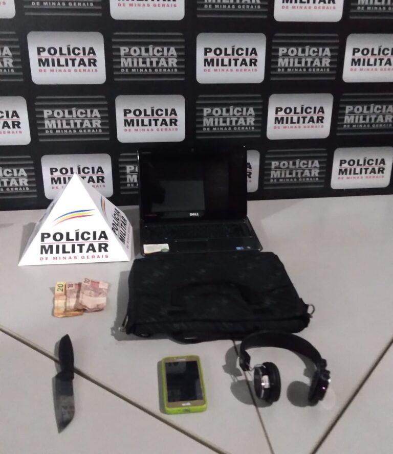 PM prende três indivíduos no Bairro Novo Tempo II e recupera objetos furtados