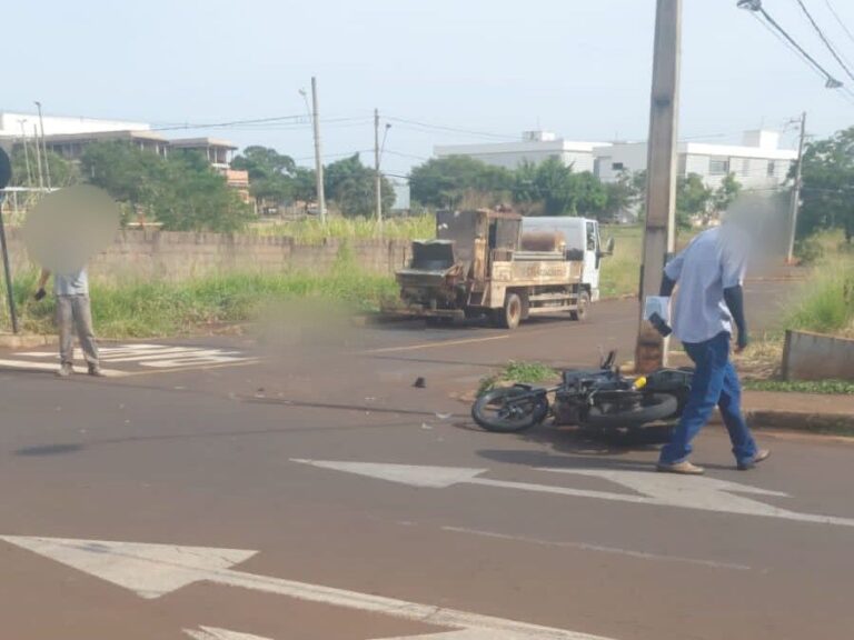 Motociclista morre durante acidente de trânsito no Bairro Tupã, em Ituiutaba