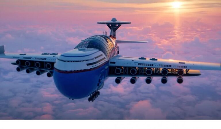 Hotel voador: avião gigante poderia levar 5 mil passageiros e ficar anos sem pousar