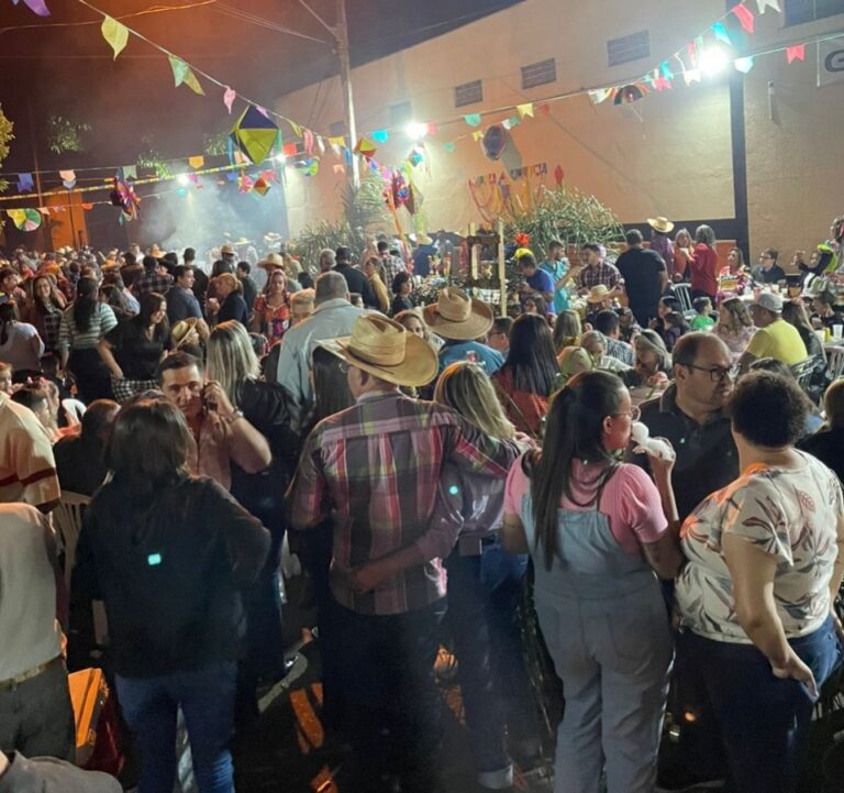 Madeireira 7 e parceiros realizam festa junina gratuita para mais de 700 pessoas, em Ituiutaba (MG)