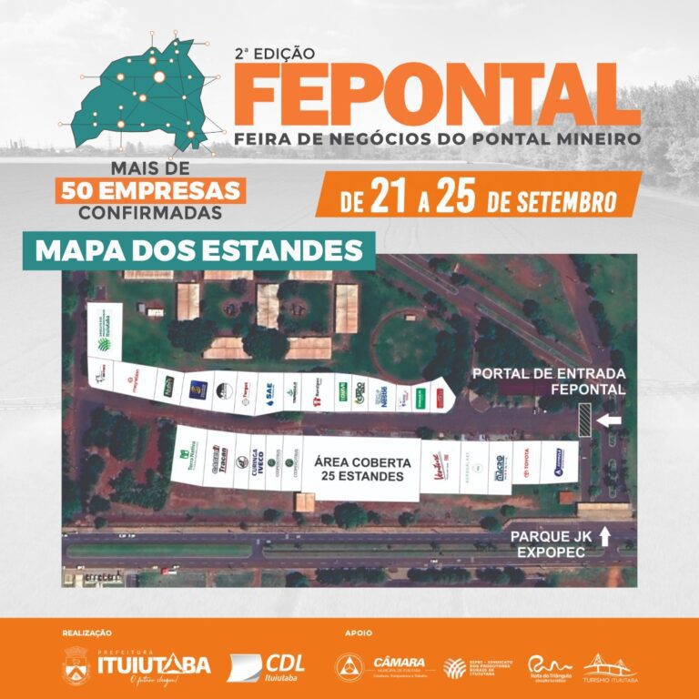 Fepontal 2022: tudo pronto para a melhor edição da feira de negócios do Pontal