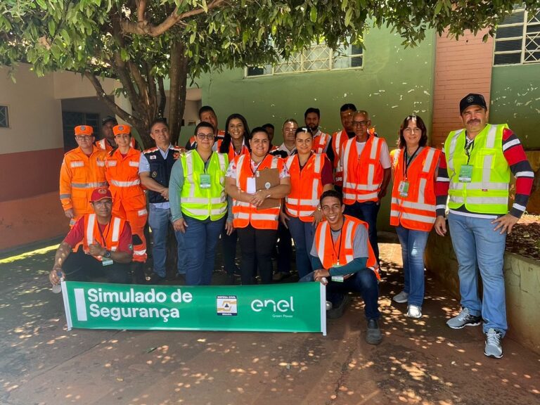 Simulação de evacuação dos moradores da mancha de inundação é realizada em Cachoeira Dourada