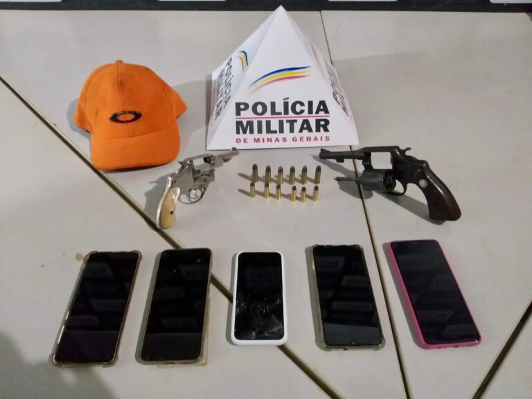 Quadrilha é presa em Ituiutaba após assaltar família no Centro da cidade