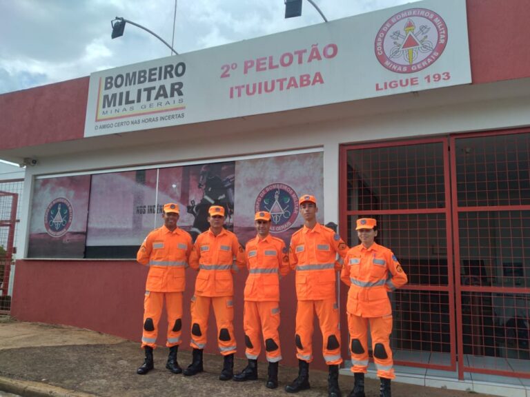 Pelotão de Bombeiros de Ituiutaba recebe novos Soldados