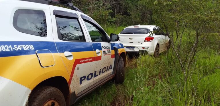 PM recupera veículo furtado no Centro de Ituiutaba (MG)