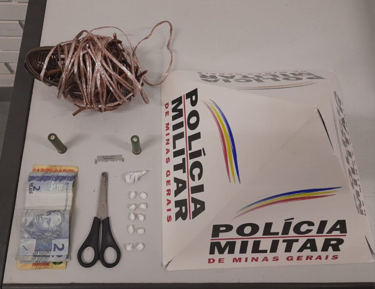 PMMG prende traficante no centro de Ituiutaba