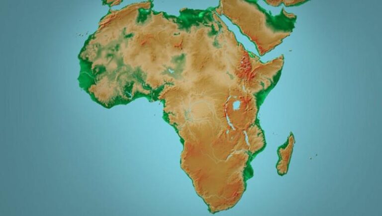 O continente africano está se partindo e pode gerar um novo oceano