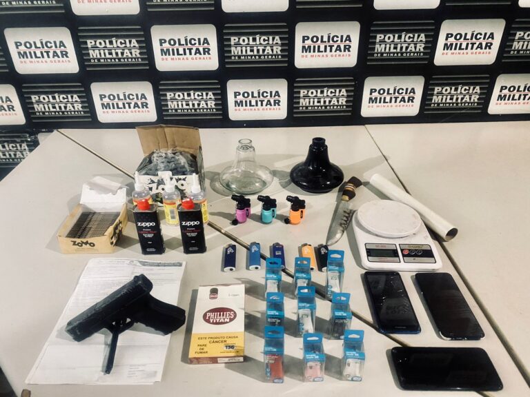 PMMG prende receptador em Ituiutaba