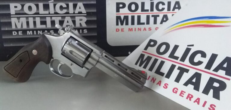 Homem é preso com revólver no Pronto Socorro de Ituiutaba