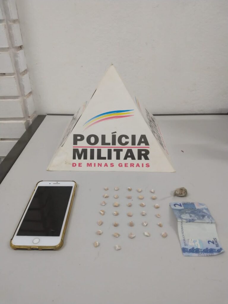Traficante é preso pela PM com 32 pedras de crack no Bairro Satélite Andradina