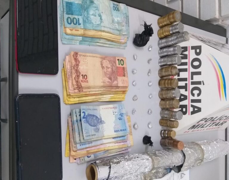 PM prende dois traficantes e apreende crack no Bairro Natal, em Ituiutaba