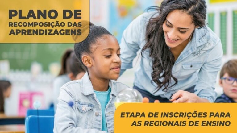 Inscrições para Plano de Recomposição das Aprendizagens estão abertas em Ituiutaba e interior do estado