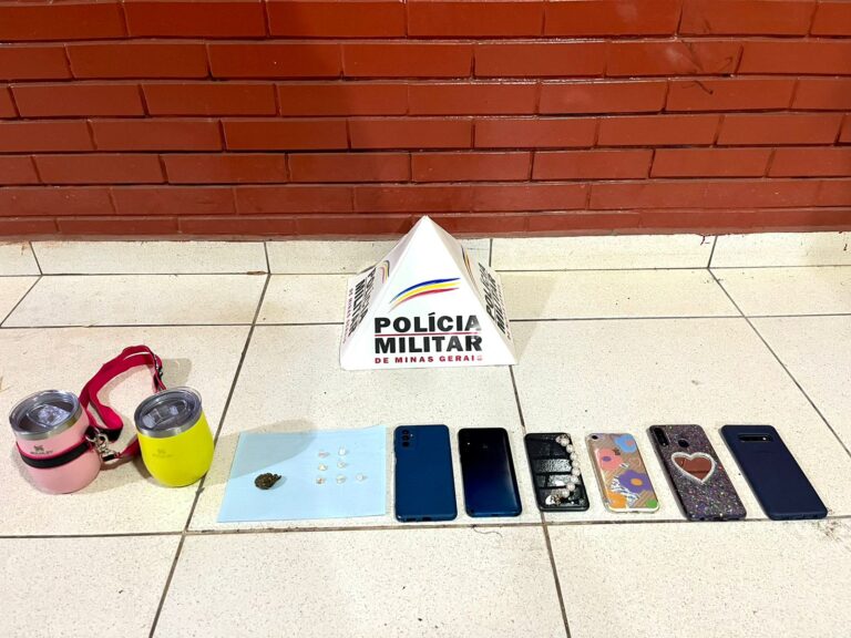 PM de Ituiutaba conduz 5 pessoas envolvidas com furto em loja na Avenida Napoleão Faissol