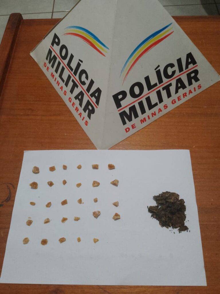 PM prende traficante de crack em Monte Alegre de Minas (MG)