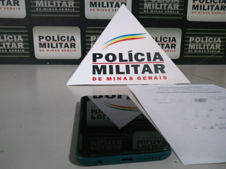 PM de Ituiutaba recupera celular extraviado em Dezembro de 2022