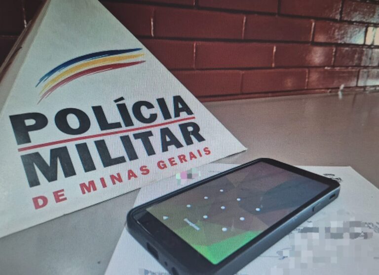 PM recupera celular roubado em Uberlândia no Centro de Ituiutaba