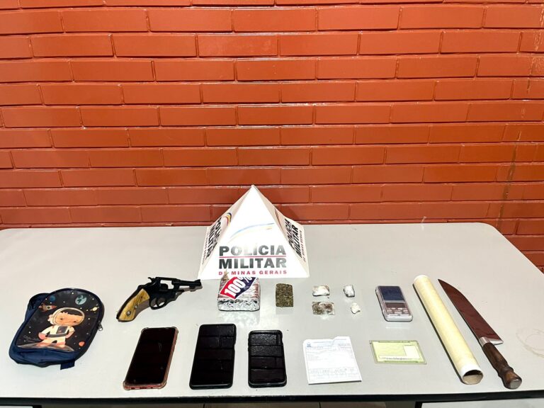 Duas pessoas são presas pela PM em Ituiutaba durante ocorrência de tráfico de drogas