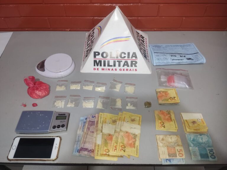 PM de Ituiutaba prende traficante no Bairro Pedreira