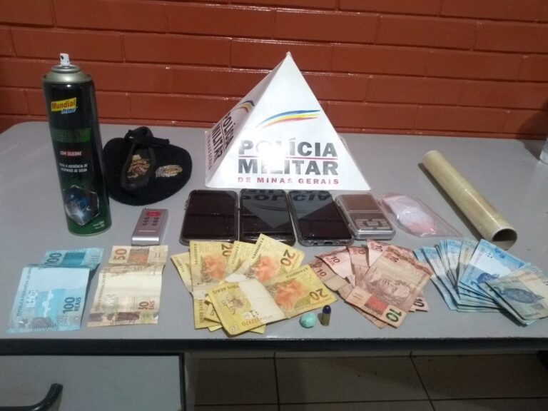 PM de Ituiutaba prende suspeitos de tráfico de drogas