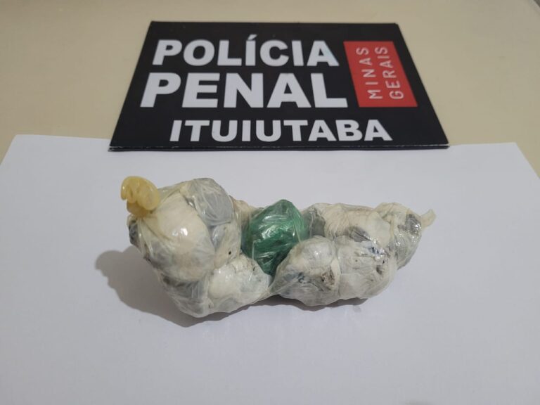 Mulher é presa ao tentar entrar no presídio de Ituiutaba com droga e celular nas partes intimas