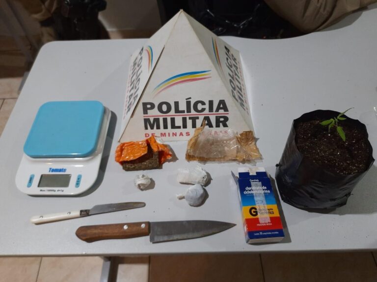 Traficantes tentam fugir da PM em Cachoeira Dourada, mas acabaram presos