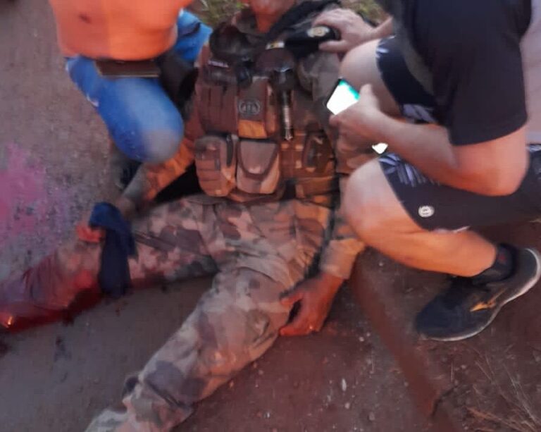 Sargento da PM é baleado durante tentativa de assalto em Uberlândia