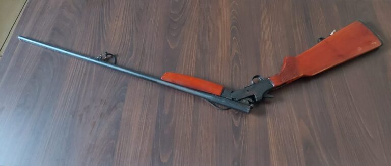 Polícia Militar Rodoviária apreende arma de fogo na MG-226, em Canápolis