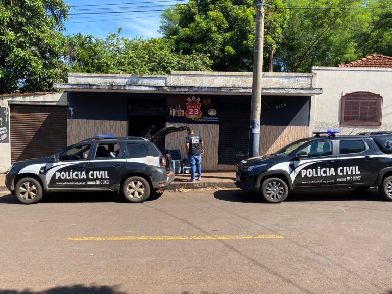 PCMG prende receptador de materiais adquiridos de forma fraudolenta, em Ituiutaba