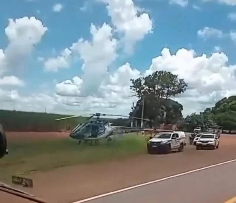 Feirante mata motorista com tiro no rosto em Uberlândia, foge e se esconde dentro de canavial no município de Ituiutaba (MG)