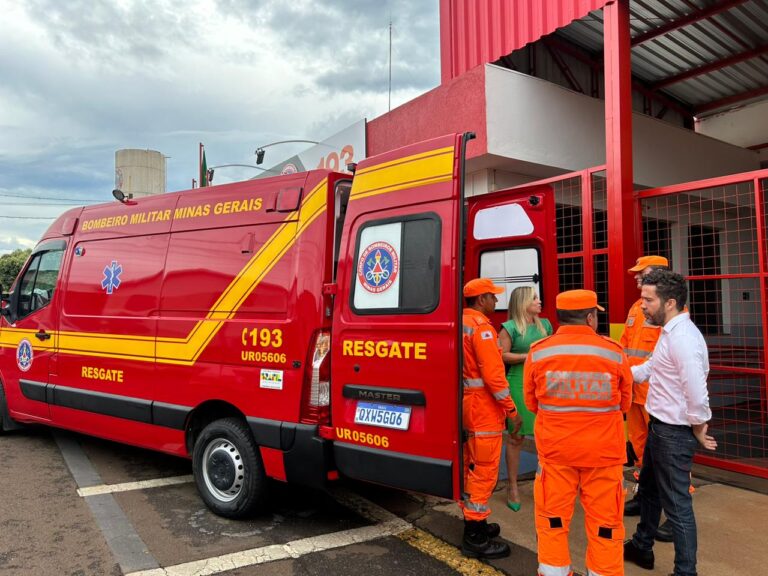 CBMMG de Ituiutaba recebe uma nova Unidade de Resgate