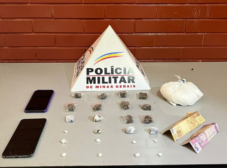 PM de Ituiutaba prende traficantes e apreende drogas no Bairro Natal