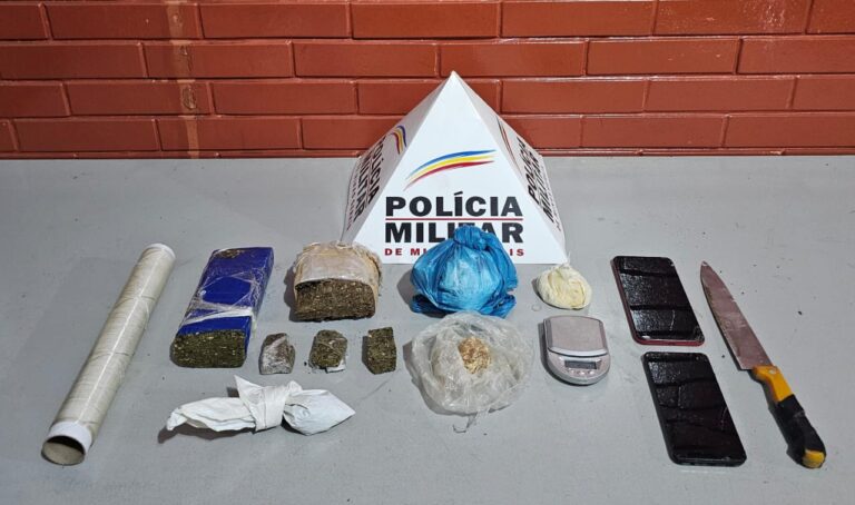 Traficante tenta fugir da PM de Ituiutaba mas acaba preso no Bairro Junqueira