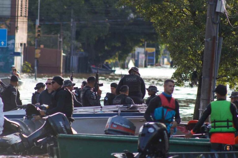 Duas toneladas de drogas apreendidas em meio tragédia climática no Rio Grande do Sul