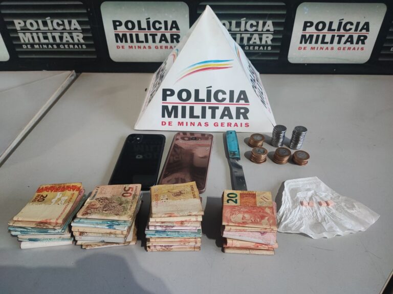 PM de Ituiutaba prende suspeito de traficar drogas no Bairro Pirapitinga