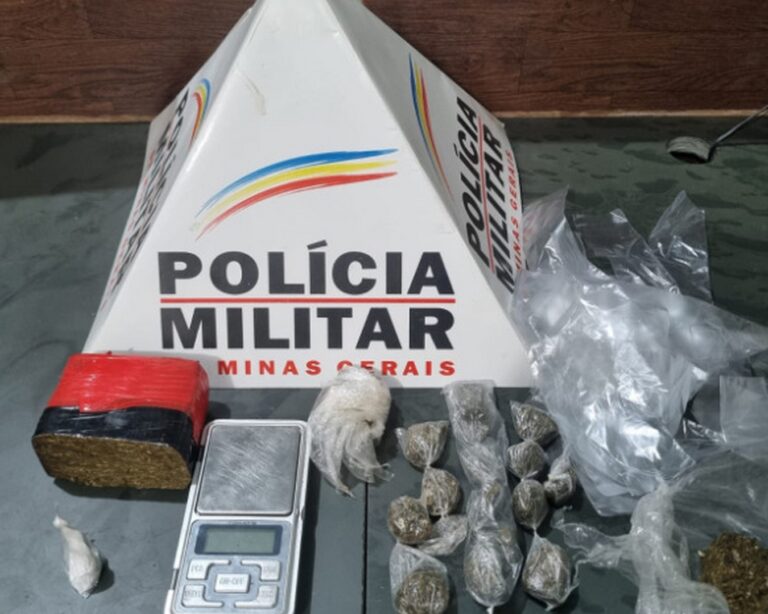 Operação Antidrogas resulta na prisão de dois suspeitos por tráfico em Prata
