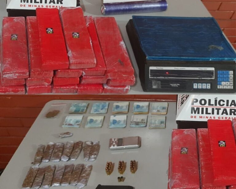 Casa usada como depósito de drogas é descoberta em operação da PM em Ituiutaba