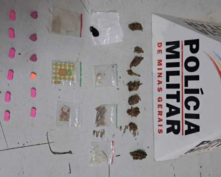 Passageira é flagrada com drogas em abordagem de rotina na MGC-455