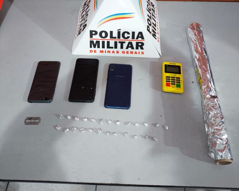 PM apreende drogas em mais uma ocorrência de tráfico em Ituiutaba
