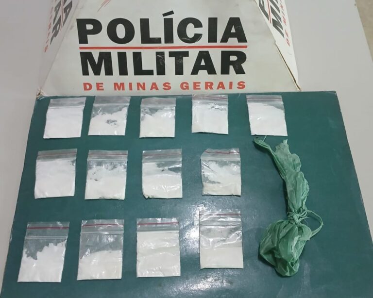 Foragido da justiça é preso com cocaína e produtos para refino da droga em Capinópolis