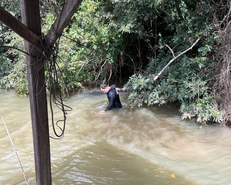 Pescador desaparece no rio Paranaíba e é encontrado sem vida em Santa Vitória