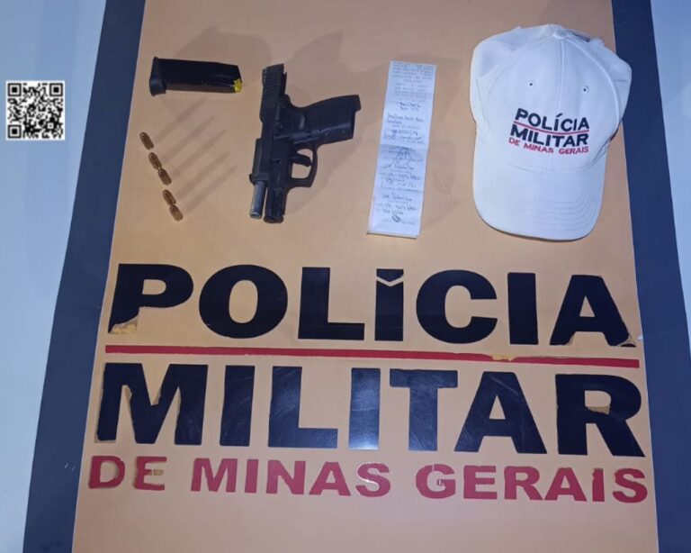 PMRv realiza prisão por porte ilegal de arma e embriaguez ao volante na MGC-452, em Uberlândia