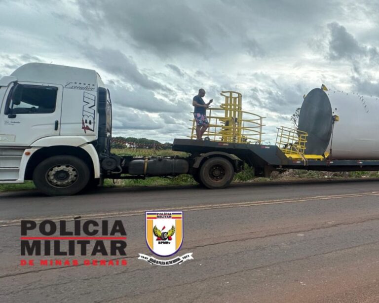 Veículo com sinal identificador adulterado é apreendido na MGC-497, em Uberlândia